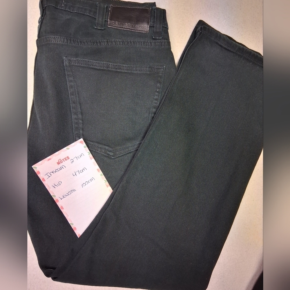 4/20$ Denver Hayes Men's Black Slim Jeans - Picture 2 of 6